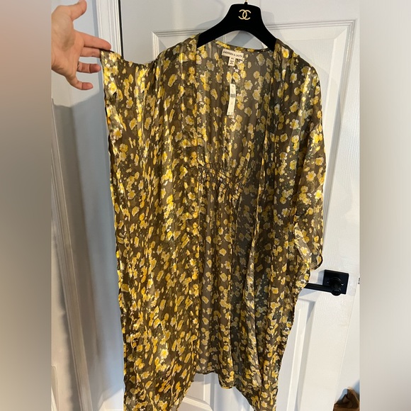 NWT Andersen & Lauth Isolde Kimono Anthropologie One Size Floral Open Duster - Picture 6 of 12